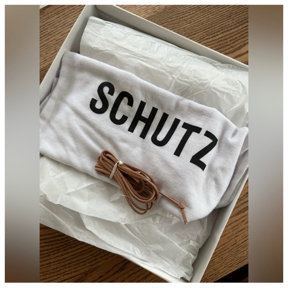 Schutz Marla Honey Beige/Black Suede Platform combat Boots Sz 9 NIB! - Picture 10 of 12